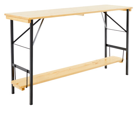 The poseur table "200x60" with footboard