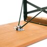 Folding furniture lock for the stability of the underframe.